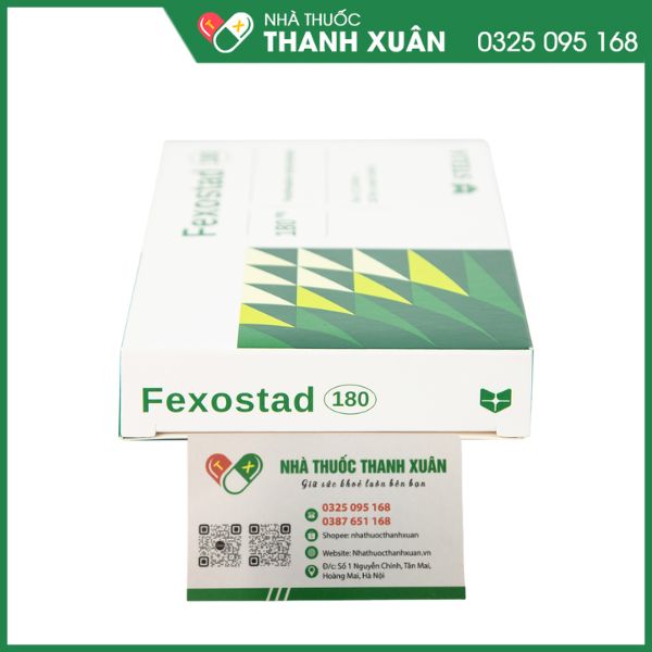 Fexostad 180 giảm triệu chứng viêm mũi dị ứng